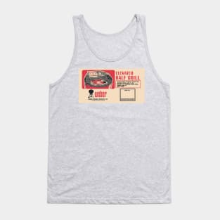 Vintage Weber Elevated half Grill Tank Top